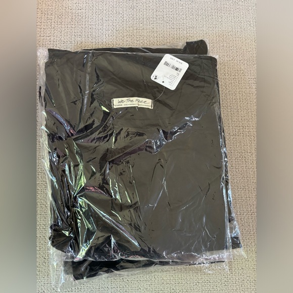 Free People We The Free Naomi Tee in Black - Picture 4 of 4